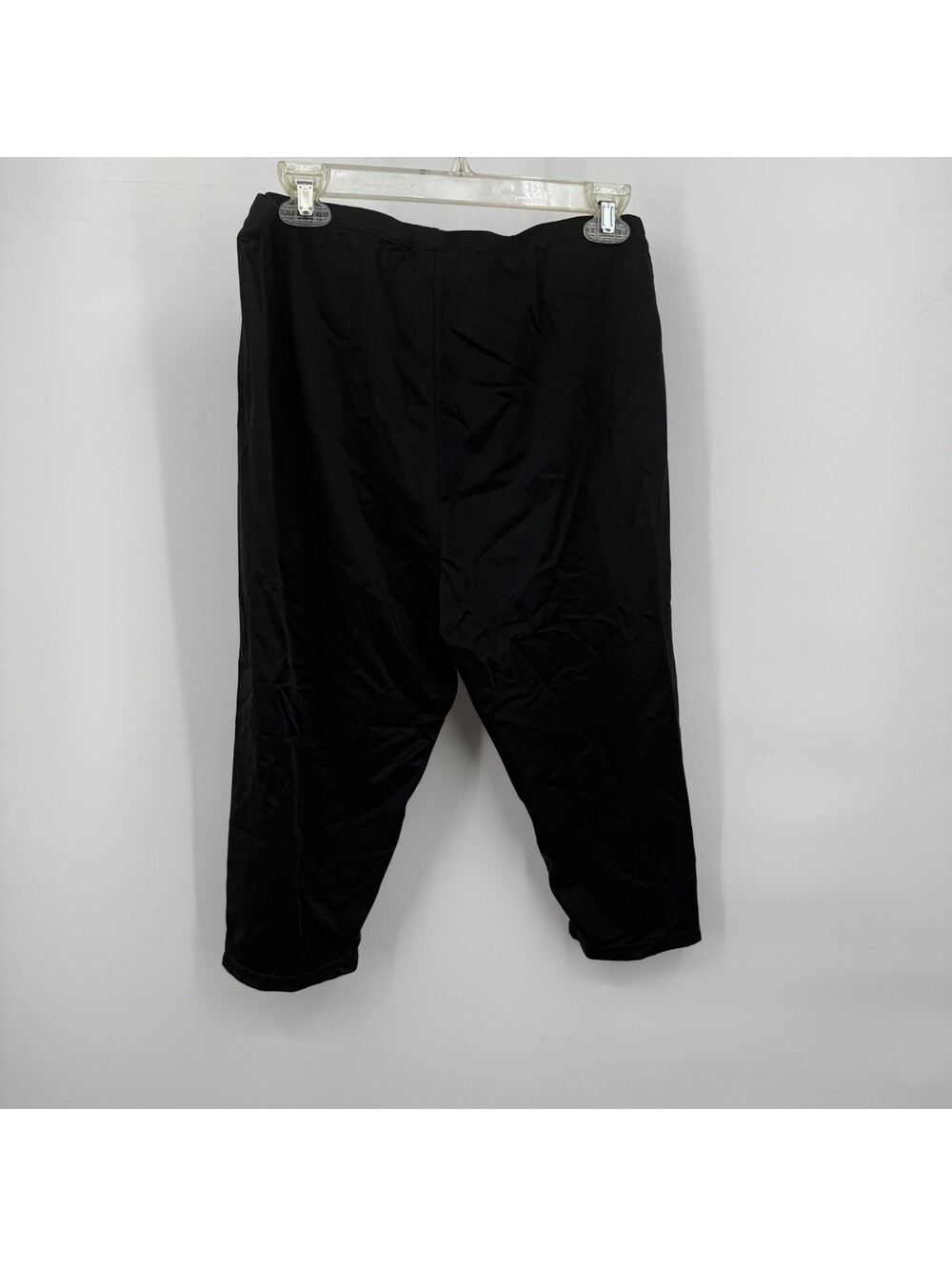 Aquabelle Black Nylon Lycra Swim Pants Size 22